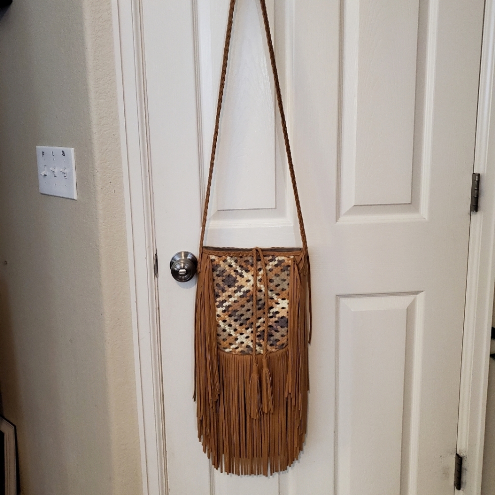 Boho style Purse with Tassels